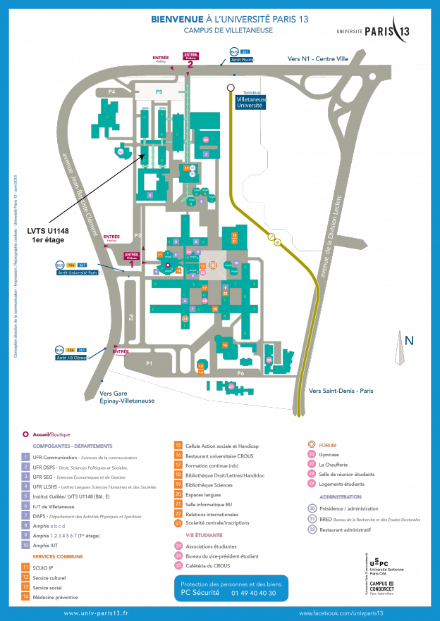 Visit – LVTS UMRS1148 INSERM UP Cité USPN